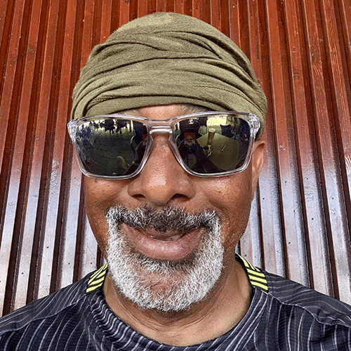 dr mike horton on the camino portrait